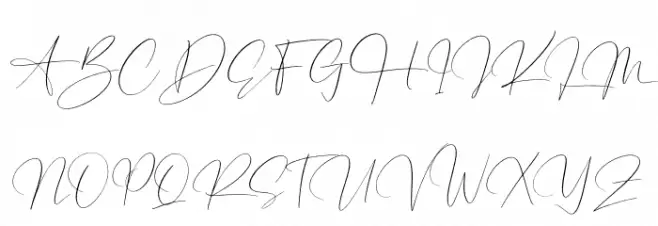 Hunterland Ontime Font Litere mari