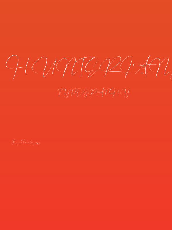 Hunterland Ontime Poster