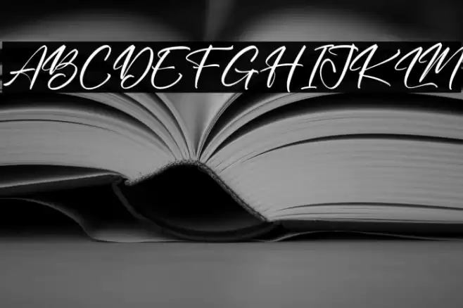 Hunterland Signature Font examples