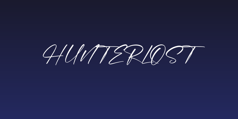 Hunterlost Social Header