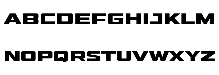 Hunterra Font LOWERCASE