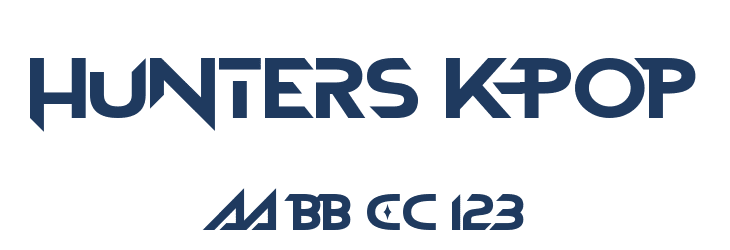 Hunters K-Pop Font Preview