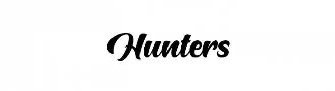 Hunters  नि: शुल्क फ़ॉन्ट्स डाउनलोड