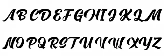 Hunters 字体 大写