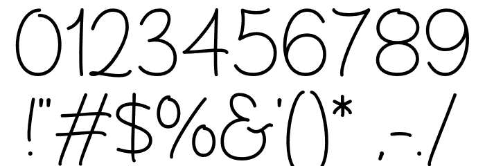 Huntgraphy Font OTHER CHARS