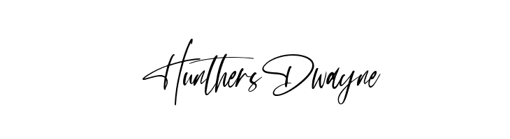 Hunthers Dwayne  Free Fonts Download