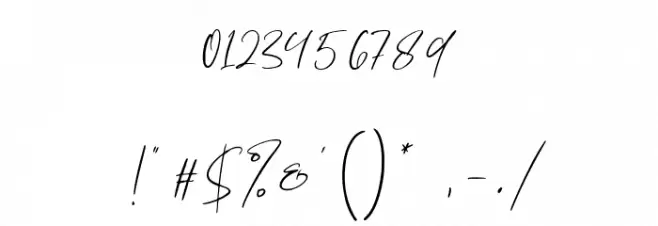 Hunthers Dwayne Font OTHER CHARS