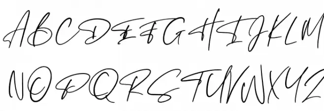 Hunthers Dwayne Schriftart Groß