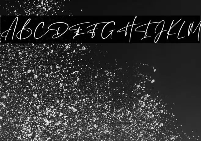 Hunthers Dwayne Font examples