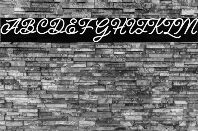 Hunting Script Font examples