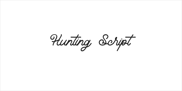 Hunting Script Logo