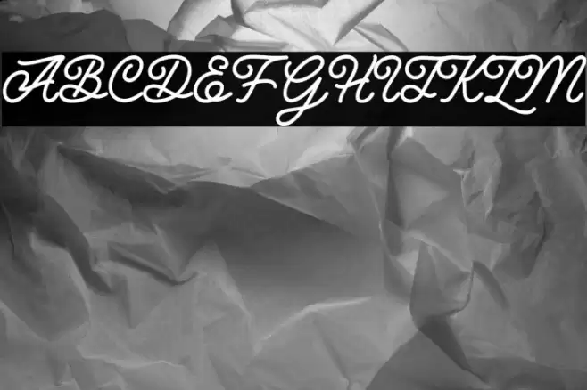 Hunting Script Font examples