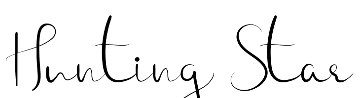 Hunting Star  baixar fontes gratis