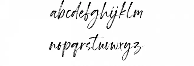 Huntington Demo फ़ॉन्ट लोअरकेस