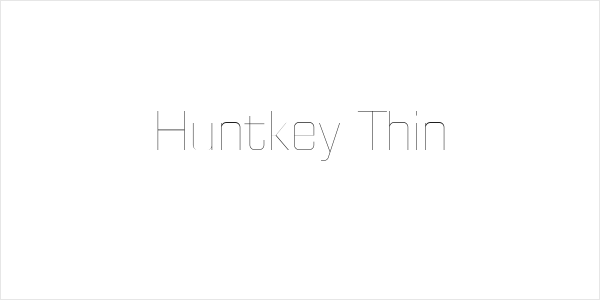 Huntkey Thin Logo