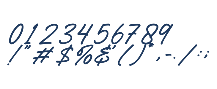 Huntley Signature Other Characters