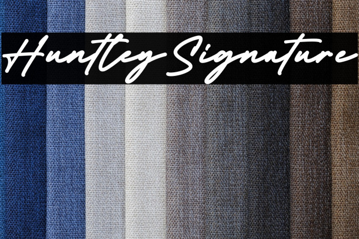 Huntley Signature Example 2