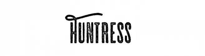 Huntress  नि: शुल्क फ़ॉन्ट्स डाउनलोड
