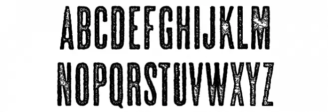 Huntress फ़ॉन्ट लोअरकेस