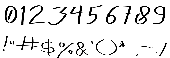 Huntsville Font OTHER CHARS