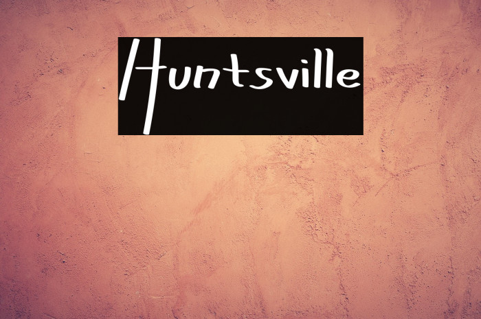 Huntsville Example 1