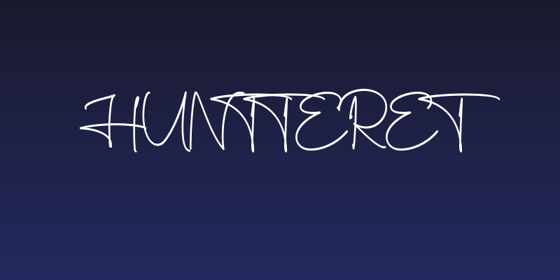 Huntteret Social Header