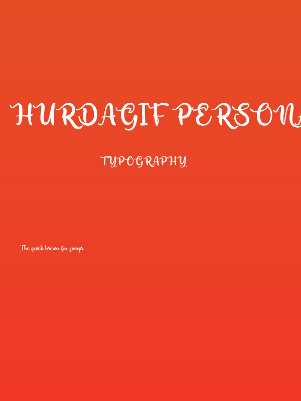 Hurdagif Personal Use Poster