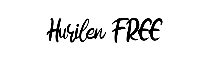 Hurilen FREE  フリーフォントのダウンロード