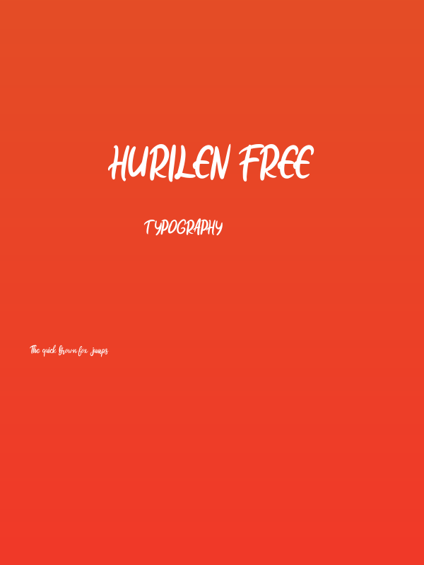 Hurilen FREE Poster