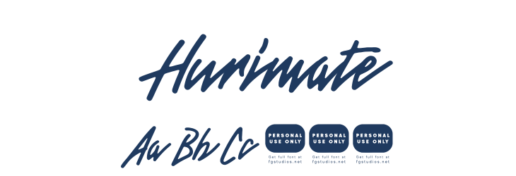 Hurimate Font Preview