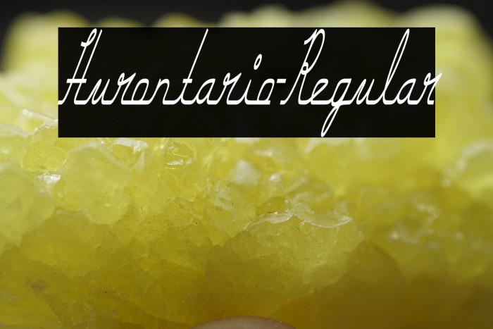 Hurontario-Regular Example 2