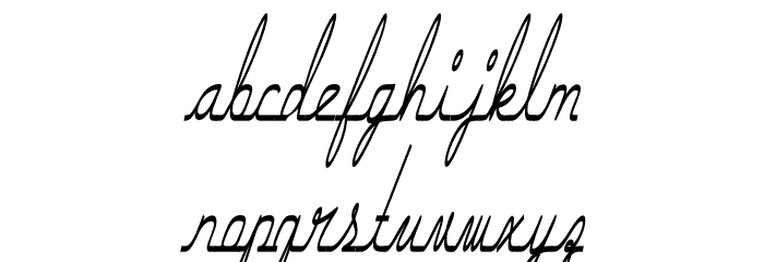 Hurontario-Regular Font LOWERCASE