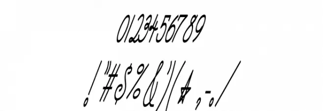 Hurontario Font OTHER CHARS