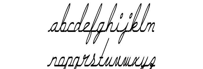 Hurontario Font LOWERCASE