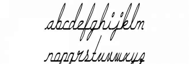 Hurontario Font LOWERCASE