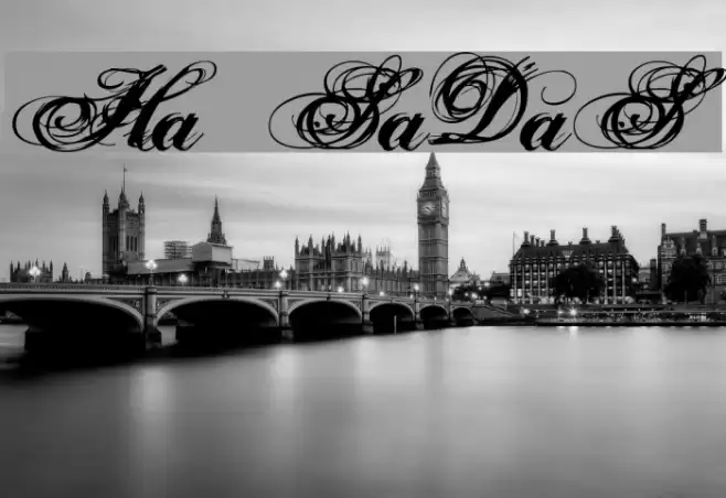 Hurricane  SupaDupaSerif Font examples