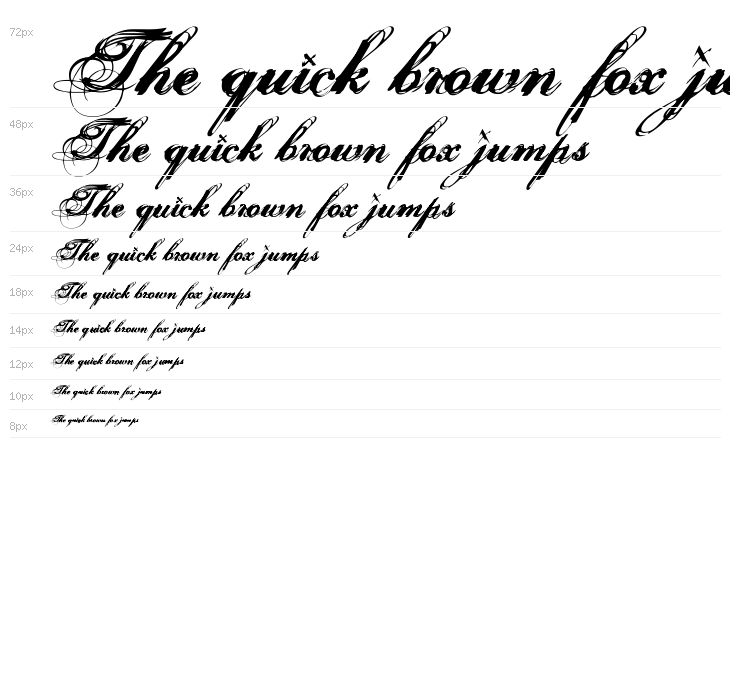 Hurricane  SupaDupaSerif Waterfall