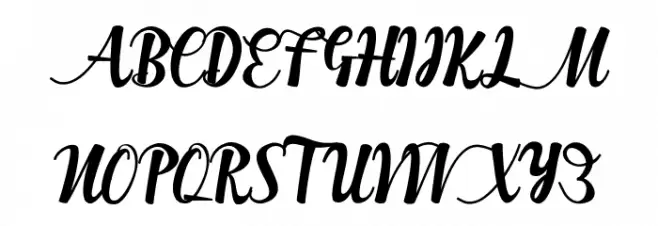 Hurringtown Schriftart Groß