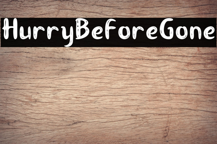 HurryBeforeGone Example 2