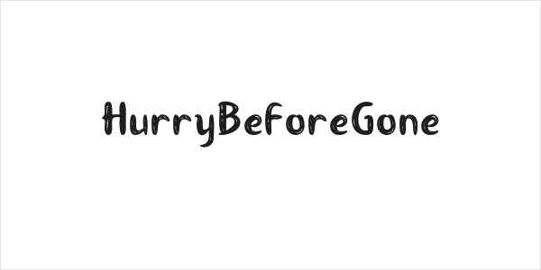HurryBeforeGone Logo