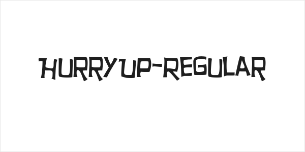 HurryUp-Regular Logo