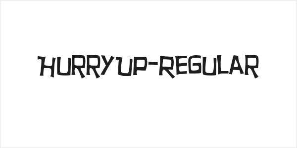 HurryUp-Regular Logo
