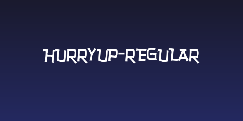 HurryUp-Regular Social Header