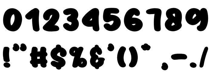 Hurtz Font OTHER CHARS