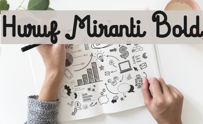 Huruf Miranti Bold Example 2