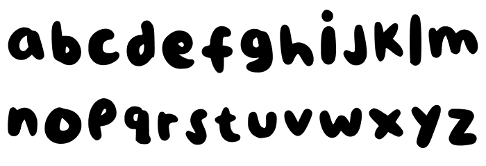 Hurufnya Sheo Regular Font LOWERCASE