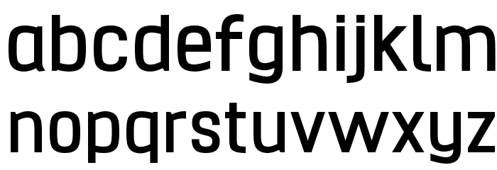 Hurufo & Numero Bold Font LOWERCASE