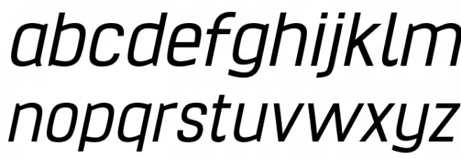 Hurufo & Numero Italic Italic خط أحرف صغيرة