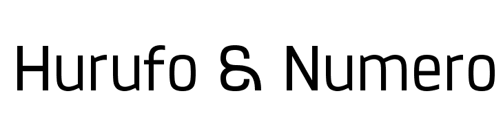Hurufo & Numero  لخطوط تنزيل
