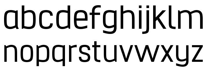 Hurufo & Numero Font LOWERCASE